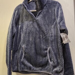 Eddie Bauer Everett Pullover Cozy Blue Sweater NWT size Medium